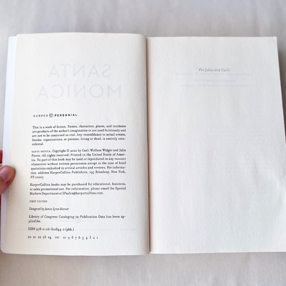 Santa Monica by Cassidy Lucas Paperback Book - Picture 4 of 4